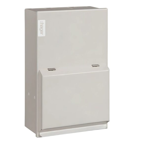 2 Way Garage Consumer Unit – 40A Type A RCD – Hager VML402AH