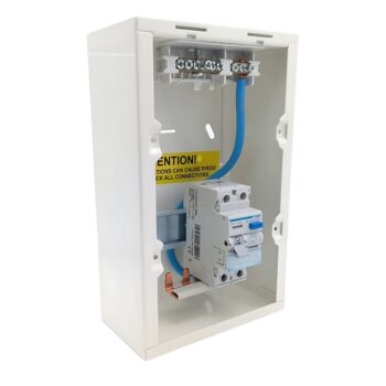 Hager VML402AH 2 Way 40A Type A RCD Garage Consumer Unit