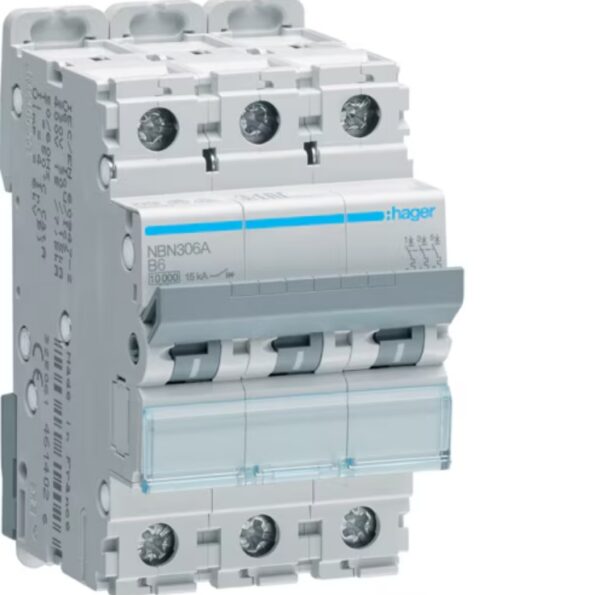 Hager NBN306A Triple MCB