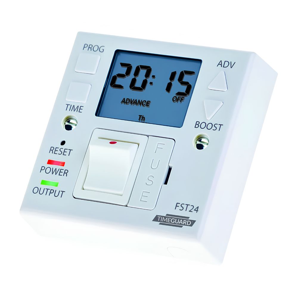 Timeguard | FST24 | 24H | Fused Spur Timeswitch 1 Timeguard FST24 Fused Spur 24 Hour Timeswitch