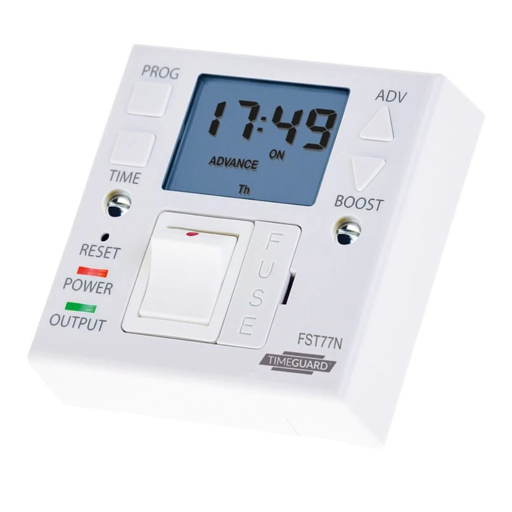 Timeguard | FST77N | 7 Day | Fused Spur Timeswitch 1 Timeguard FST77N 7 Day Fused Spur Timeswitch