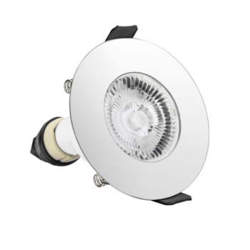 Integral ILDLFR70D017 Evofire Fire Rated IP65 Polished Chrome LED GU10 Downlight