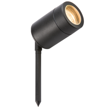 Knightsbridge GU10SPIKEBK IP65 GU10 Spike Light Black