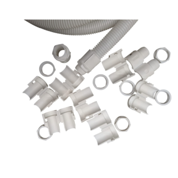 25mm White Flexible Conduit Contractor Pack - 10 metres
