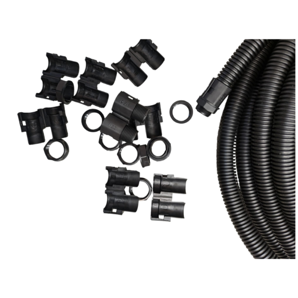 32mm Black Flexible Conduit Contractor Pack - 10 metres