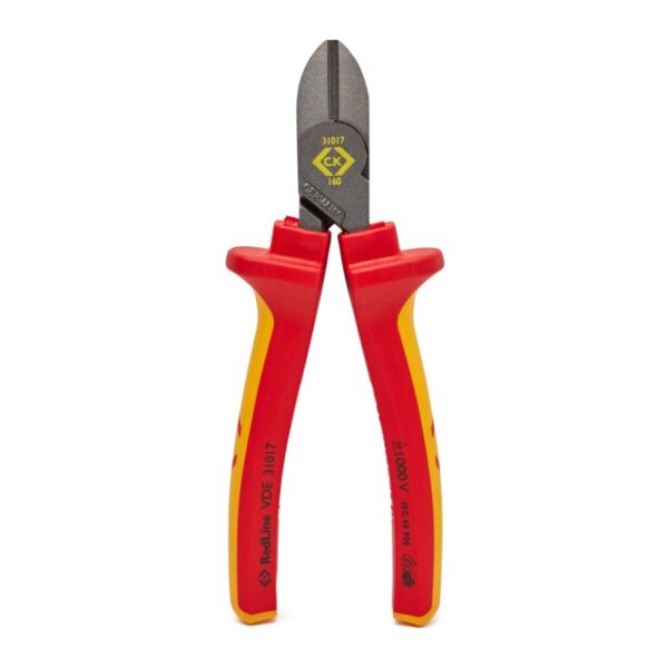 C.K Tools 431005 Redline VDE Side Cutters - Standard 180mm 7"