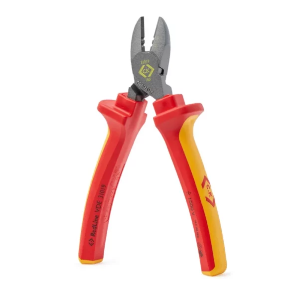 C.K Tools 431019 Redline VDE Side Cutters - Wire Stripping