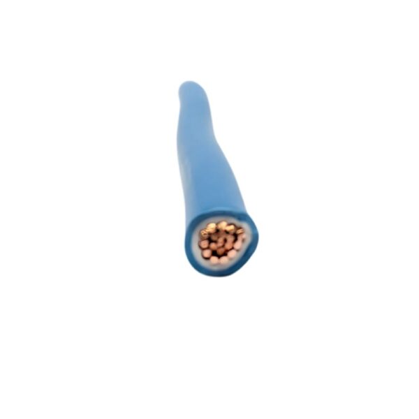 25mm 19 Strand Blue Flexible Meter Tails