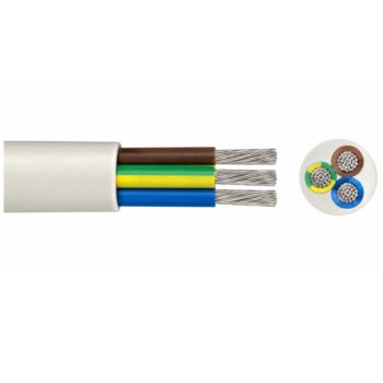 3 Core 2.5mm Heat Resistant H05BN4-F Butyl Cable - 50 meters