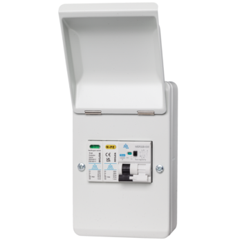EV Consumer Unit with A Type DP B40 RCBO and SPD