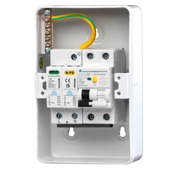 EV Consumer Unit with A Type DP C40 RCBO and SPD