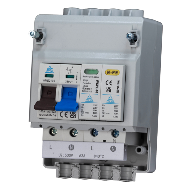 WCED WEC440SP Meter Supply Isolator with Surge Protection
