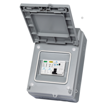 IP65 EV Consumer Unit with Type A DP B32 RCBO and SPD