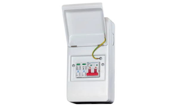 WCED WMCU440SP WCED Metal Surge Arrestor Unit - 100A Main Switch + 40kA Surge Arrestor