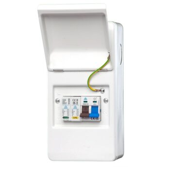 WCED WMCU440SP Whitecliffe Metal Unit 100A Main Switch and Type 2 SPD Surge Protection