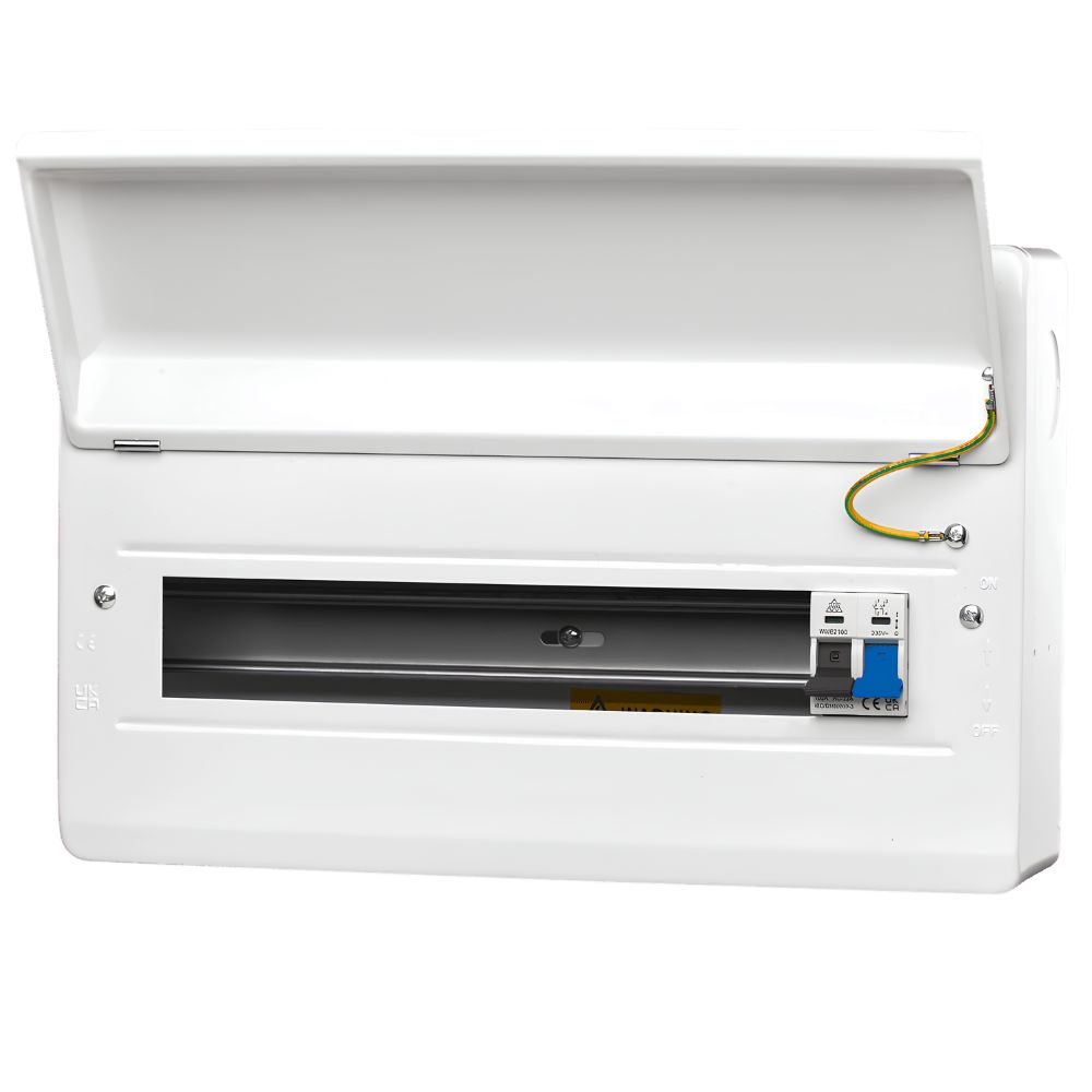 WCED | WME22/MS100 | 100A Main Switch Consumer Unit | 20 Way 1 WCED 20 Way Main Switch Consumer Unit