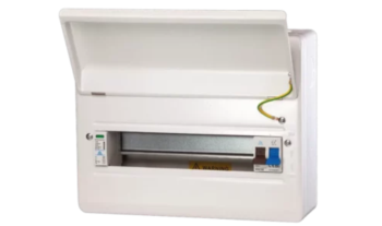 WCED WME12/MS100 WCED 10 Way Main Switch RCBO Consumer Unit