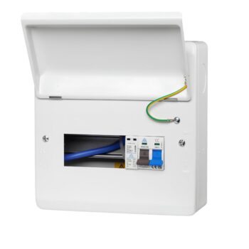WCED 5 Way SPD Metal Consumer Unit