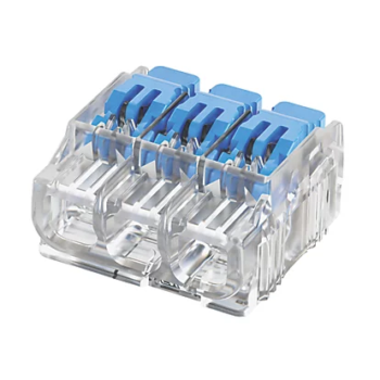 IDEAL 30-0093 Gen II Lever Wire Connectors - 3 Pole - Box of 40