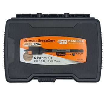 Mandrex MWS0002 ULTIMATE SpeedXbit Kit - 6 Pieces