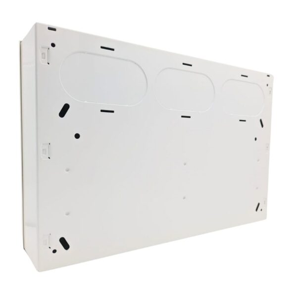 Hager VML118SPDRK 18 Way Main Switch SPD Consumer Unit with Round Knockouts - Rear