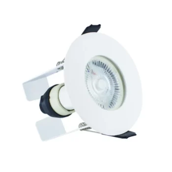 Integral ILDLFR70D003 Evofire Fire Rated IP65 White GU10 LED Downlight