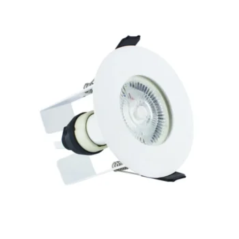 Integral LED GU10 Downlights 7 Integral ILDLFR70D012 Evofire Fire Rated IP65 White Downlight - No GU10 Holder