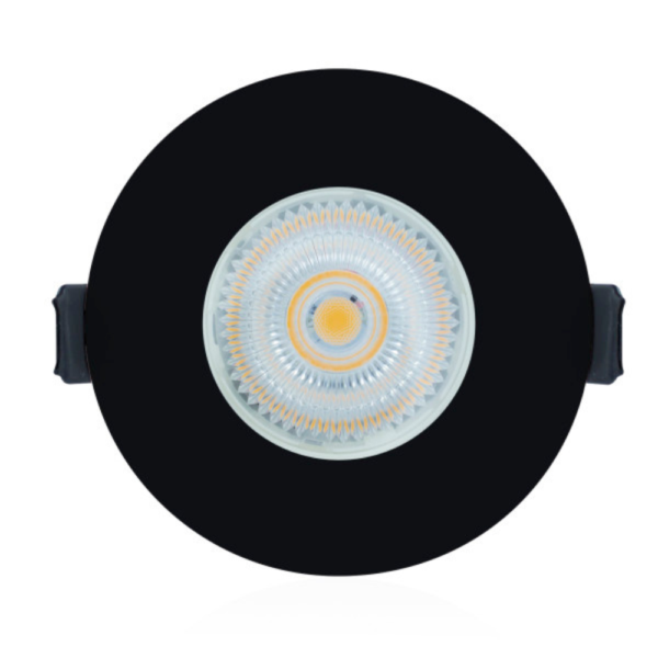 Integra l ILDLFR70D028 Evofire Fire Rated IP65 Black LED GU10 Downlight