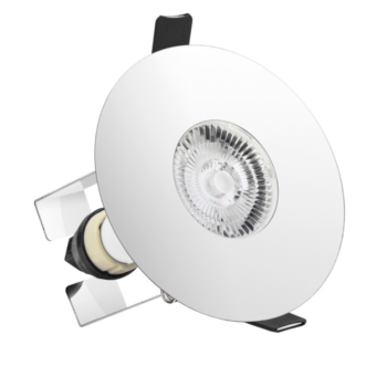Integral ILDLFR70D020 Evofire Fire Rated IP65 Polished Chrome LED GU10 Downlight
