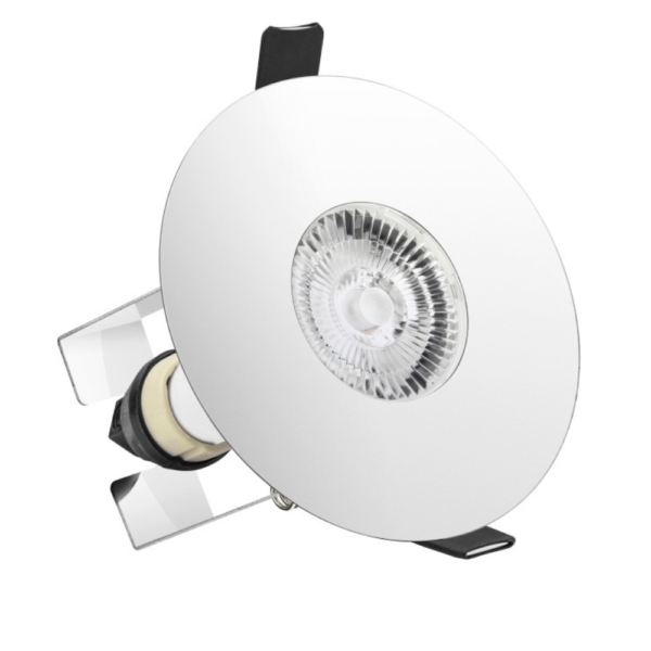 Integral ILDLFR70D020 Evofire Fire Rated IP65 Polished Chrome LED GU10 Downlight