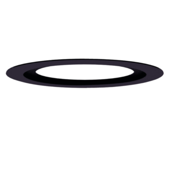 Integral ILDLFR70D030 Evofire Fire Rated 70-100mm Black Downlight Adapter
