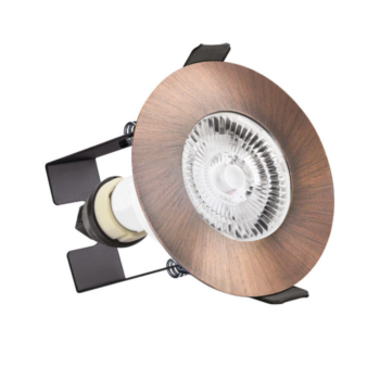 Integral ILDLFR70D048 Evofire Fire Rated IP65 Copper LED GU10 Downlight