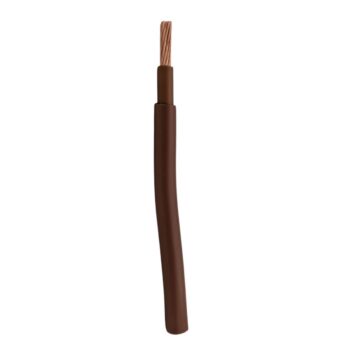 16mm 6181Y Brown Flexible Meter Tail - Cut per Meter