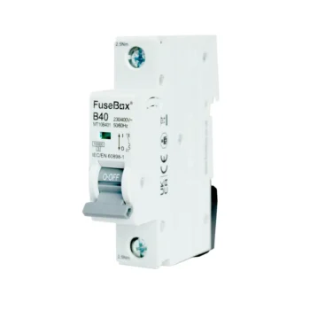 FuseBox MT10B401 FuseBox MT10B401 40A Single Pole 10kA B Curve MCB