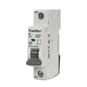 Fusebox Consumer Unit MCB D Type