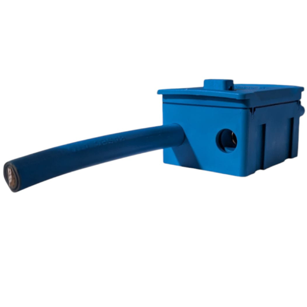 WCED Single Pole 100A Terminal Block - Blue