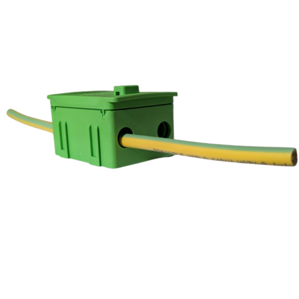 WCED Single Pole 100A Terminal Block - Green