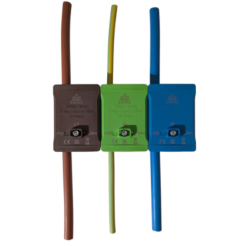 WCED Single Pole 100A Terminal Block - Green