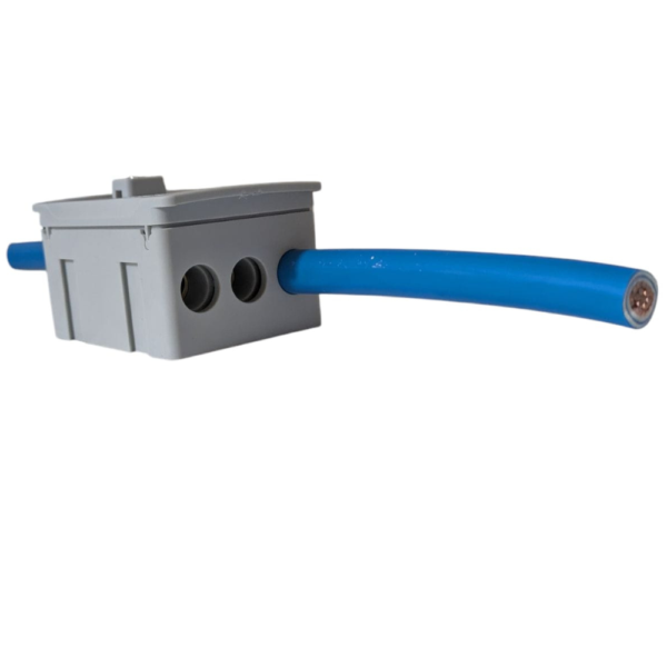 WCED Single Pole 100A Terminal Block - Grey