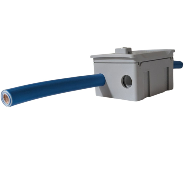 WCED Single Pole 100A Terminal Block - Grey