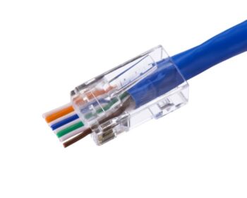 Ideal 85-375 CAT6 Feed-Thru Modular Plugs - Pack of 25