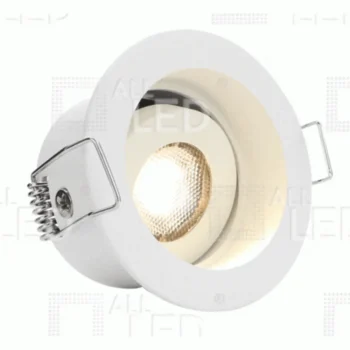 ALL LED AMKR044WH/40 ALL LED Vector IP44 Polar White LED Adjustable Spotlight - 3W 350mA 4000K Cool White