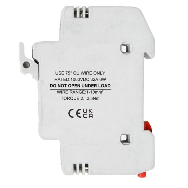 DC Fuse Holder with Indicator Light for PV Systems