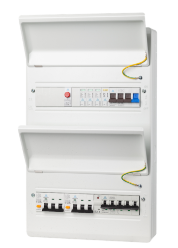 3 Phase PME / PEN Fault Detection Unit for 2 x 3 Phase Car Chargers
