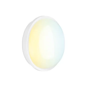 Aurora UtiliteCS 20W IP65 Round Utility Bulkhead White - CCT 3000K/4000K/6500K