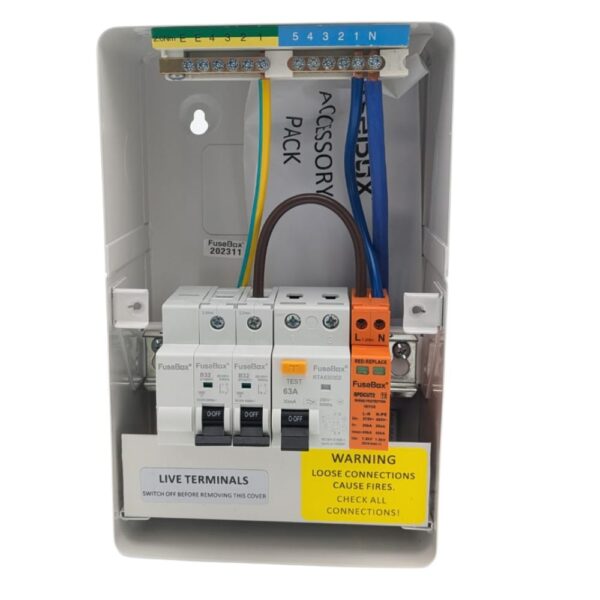 FuseBox EV32RAX EV Charger Consumer Unit