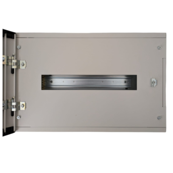 Hager JK116EG 16 Module Din Rail Extension Box with Glazed Door