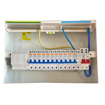 Live Electrical 15 Way SPD Metal Consumer Unit Kit c/w 11 RCBOs