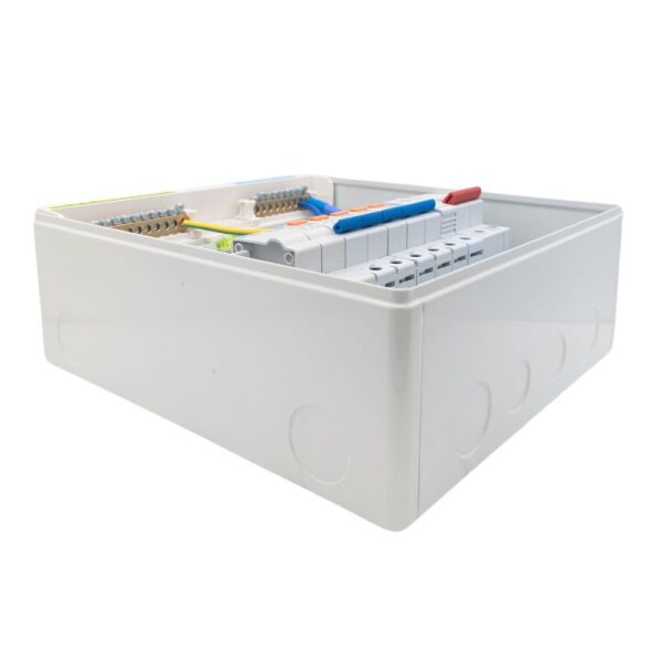 Live Electrical 7 Way SPD Metal Consumer Unit Kit with 5 RCBOs