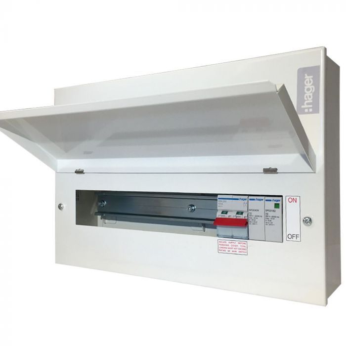 hager consumer unit with spd